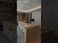 Massive stone countertop with the bookmatch waterfall #homeremodeling #kitchenremodeling #renoluxx