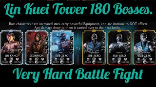 Lin Kuei Tower 180 Bosses SUB-ZERO’s Very Hard Battle Mortal Kombat Mobile Account.