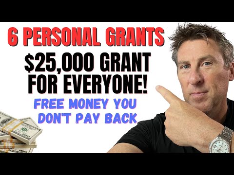 $25,000 GRANT For EVERYONE plus 6 New Personal Grants 