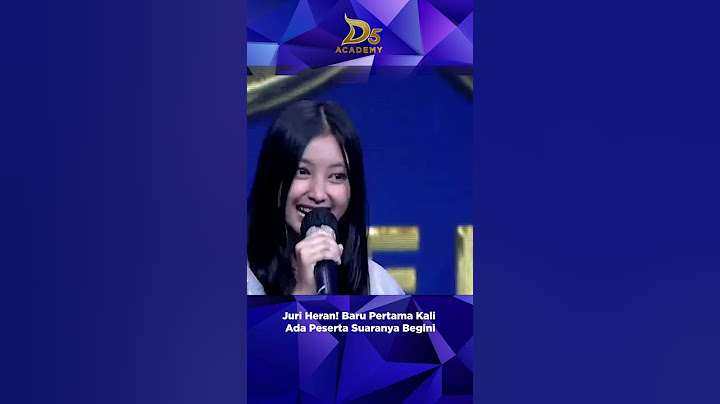 Ada Anak SD Ikut Audisi D'Academy 5 #shorts