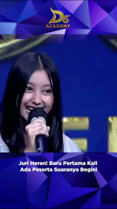 Ada Anak SD Ikut Audisi D'Academy 5 #shorts