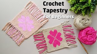 Crochet Tapestry - Belajar Merajut Tapestry - Beginners