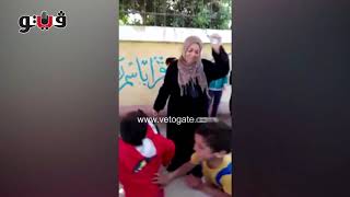 سيدة تدخل في وصلة رقص أمام لجنة مساكن عين شمس
