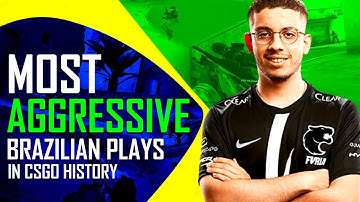 Most Aggressive Brazilian Plays in CS:GO History!