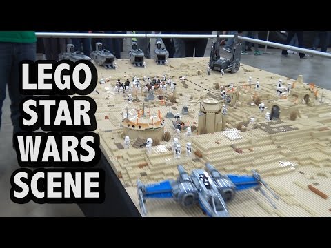 LEGO Star Wars Attack on Tuanul from The Force Awakens