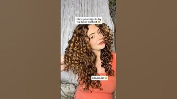 Get stringy curls? I URGE you to try the bowl method 🫧🥣 #curlyhair