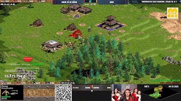 SOLO ĐỈNH CAO | Chim Sẻ Đi Nắng vs BiBi | Lượt Đi | 04/12/2025 #aoe #chimsedinang