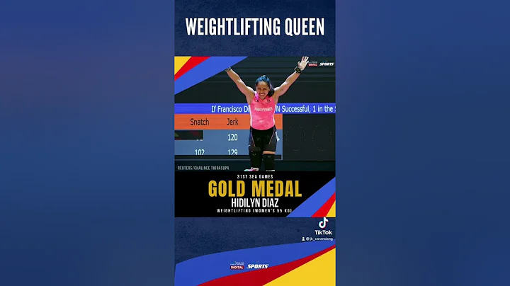 Hidilyn Diaz wins gold anew in Hanoi SEA Games #shorts