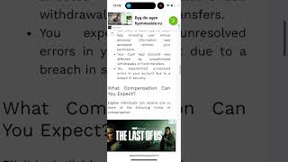 CASH APP $2500 SETTLEMENT - overview
