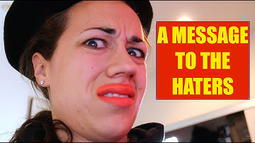 A SONG FOR THE HATERS