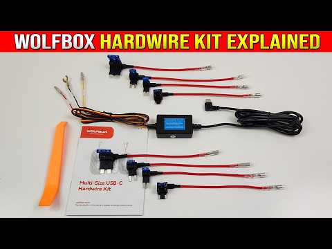 WOLFBOX Hardwire Kit Install Prep, Connections & Fuse Taps Explained