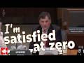 I M Satisfied At Zero Right Now LeBlanc Faces Intense Grilling On Building Canada Act 