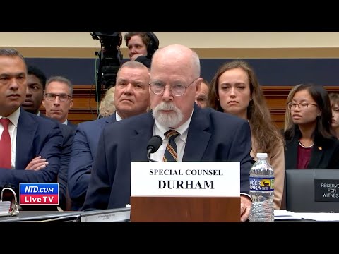 LIVE: Special Counsel Durham Testifies to House Judiciary Committee on His Report