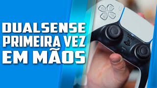 DUALSENSE, o controle do PLAYSTATION 5 revelado EM MÃOS pela PRIMEIRA VEZ, várias novidades