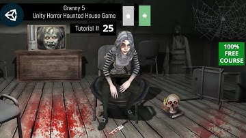 Add Granny Unity Tutorial | Mobile iOS Android Game Development Tutorial | Granny Game Clone