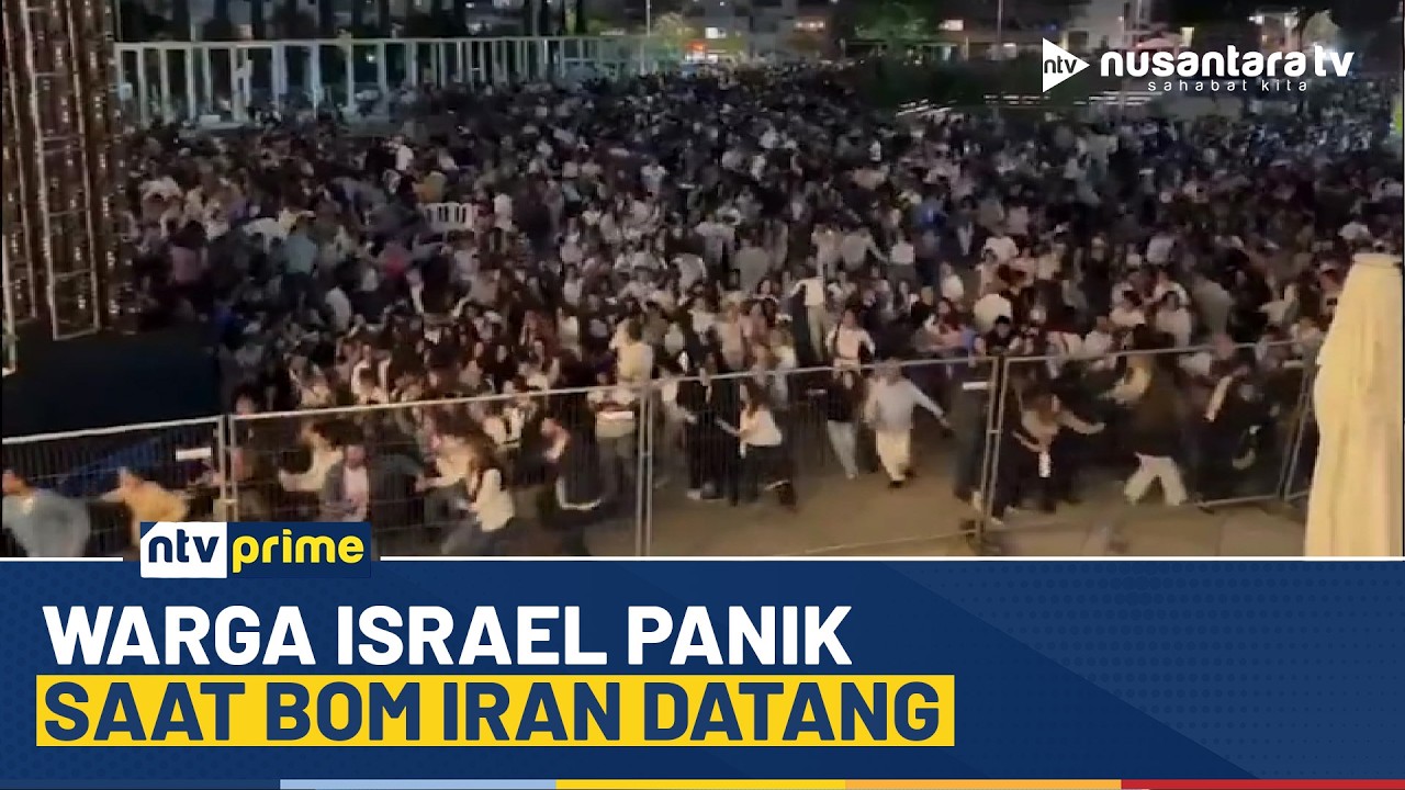 [LIVE] Warga Israel Panik Saat Bom Iran Datang | NTV PRIME