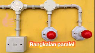 Installing Two Lights in Parallel in an Electrical Installation