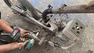 Full Progress Restoration Old Abandoned Motorcycle Simson S51 || Restoration Skill You're Never Seen