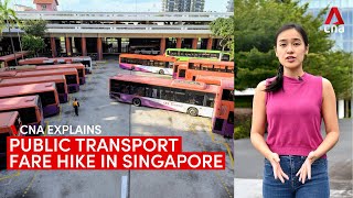 CNA Explains: Bus and train fares in Singapore to increase