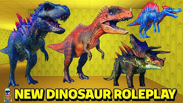 [ Final Update ] How to Get New 4 Badges & MORPHS in Dinosaur Roleplay - Roblox