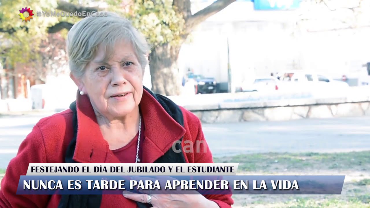 Nunca es tarde para aprender: Ledda festeja el día del jubilado y del estudiante