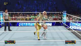 WWE 2K23 smackdown Dana Brooke vs Tiffany