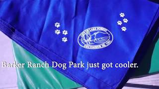 Dog Park Shade Structure Ribbon Cutting