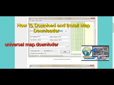 How To Download High-resolution Image From Google Satellite Using Universal Map Downloader