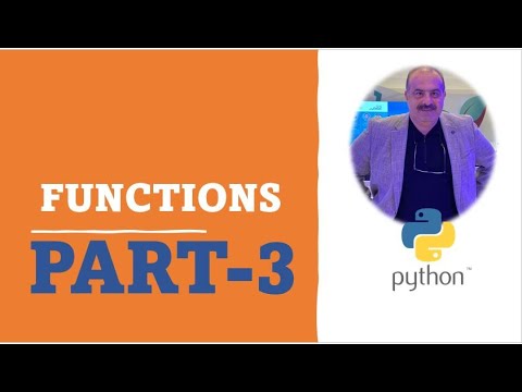 Python FUNCTIONS Part-3 Modules Random Math Standard Libraries - YouTube