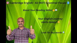 🎯 Cambridge A2 Key (KET) Reading Class | Easy Explanation | Exam Tips & Practice 📚 Net Worth