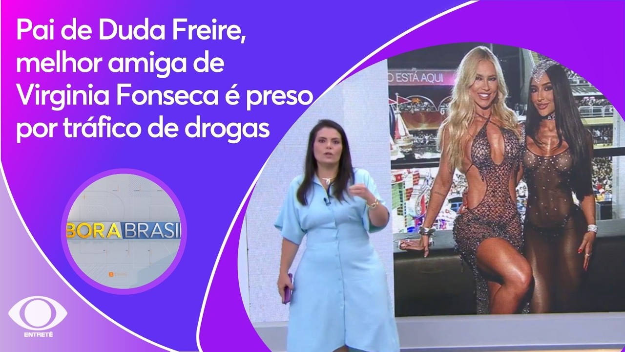 Pai de Duda Freire, melhor amiga de Virginia Fonseca é preso por tráfico de drogas