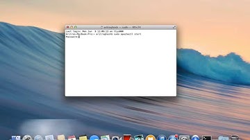 How To Start Apache Server On MacOS X