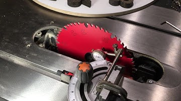 Ridgid Table Saw Blade Alignment (R4512)