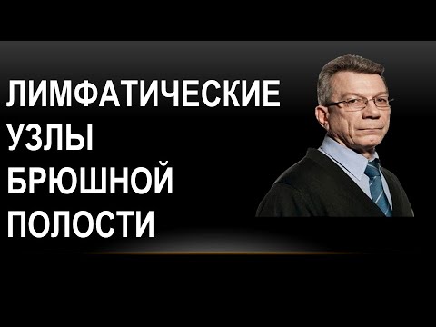 Лимфатические узлы брюшной полости и таза