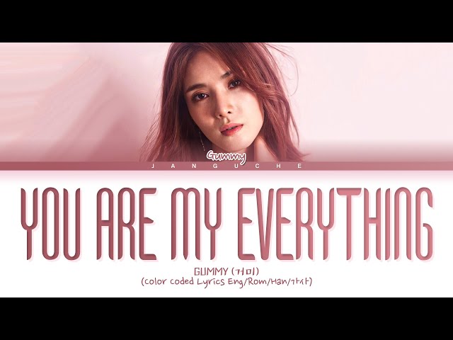 Gummy (거미) - You Are My Everything (DOTS OST Pt.4) (Color Coded Lyrics Eng/Rom/Han/가사) class=