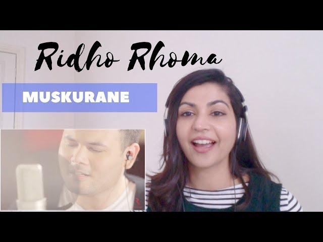 Ridho Rhoma- Muskurane (Arijit Singh Cover) -- Reaction Video! class=