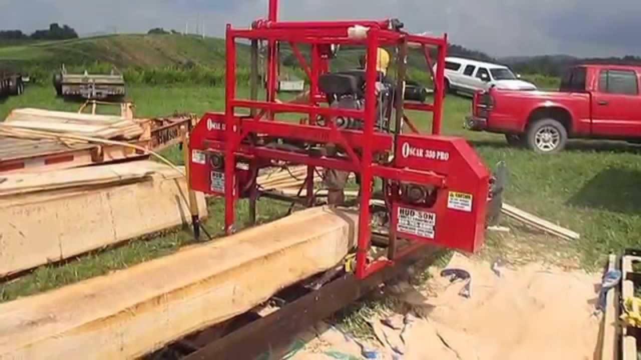 Oscar 330 PRO Portable Bandsaw Mill at the Carolina Flywheelers