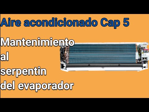 Video: ¿Cómo funciona el serpentín del evaporador?