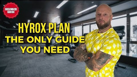 Het ultieme HYROX-trainingsplan voor beginners | Mijn 4-daagse split