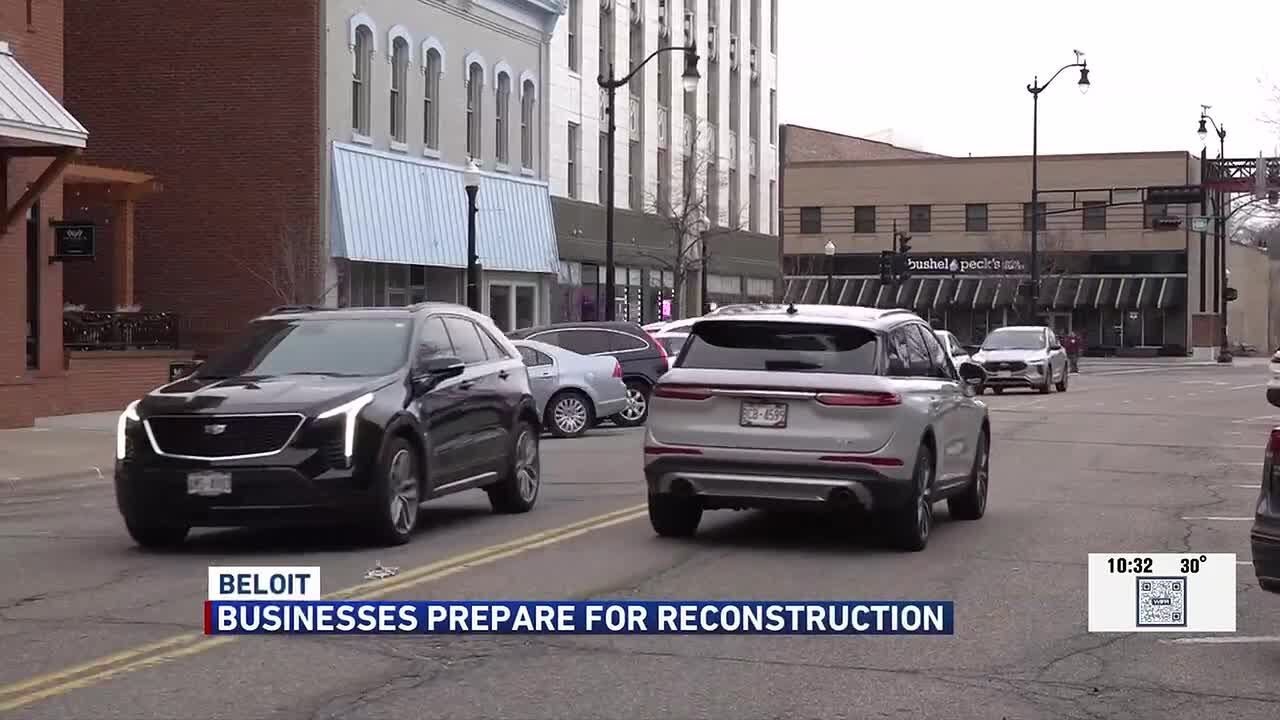 Downtown Beloit small businesses prepare for East Grand Ave. reconstruction project