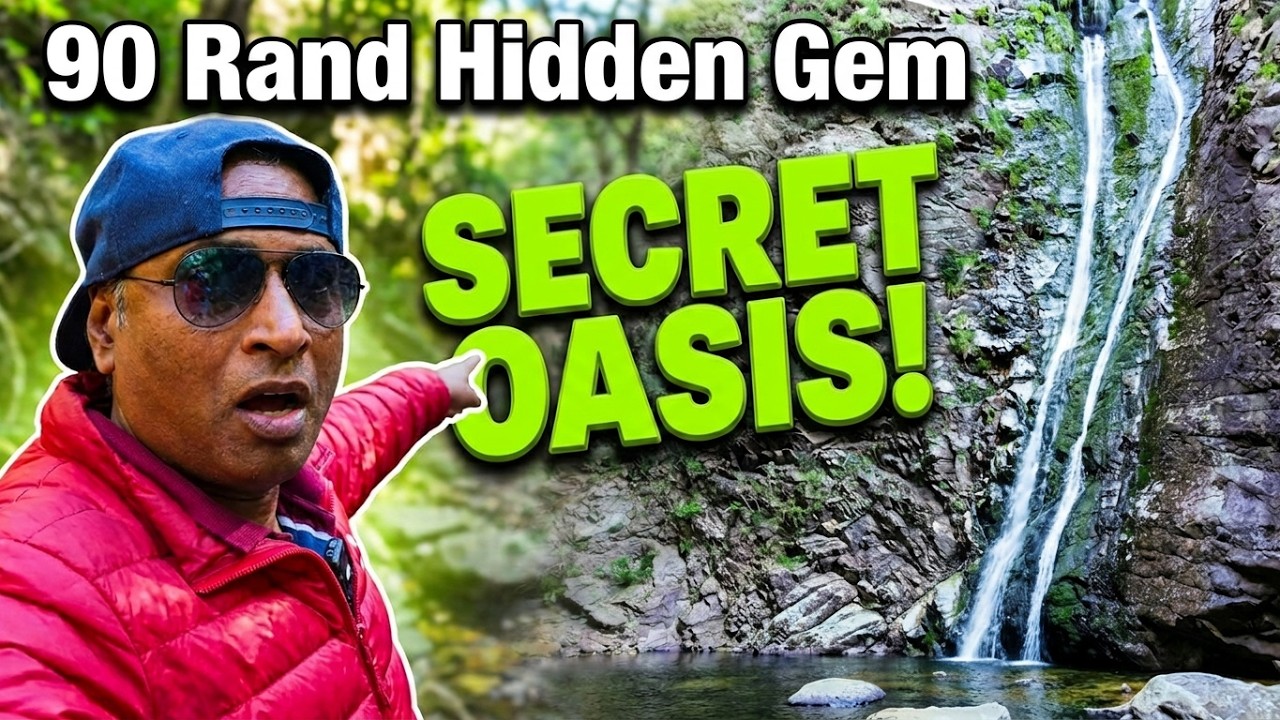 I Found a Secret Oasis in South Africa 🇿🇦 (Hidden Waterfall)