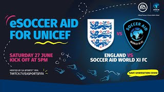 FIFA 20 | eSoccer Aid for UNICEF Tournament