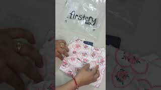 beautiful dress for #babygirl #firstcry #baby #dress #unboxing #unbox #unboxingvideo #summervibes