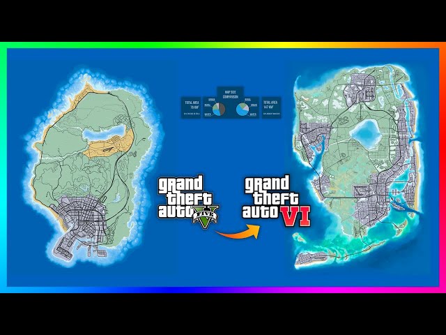 GTA 6 map with real locations : r/rockstar