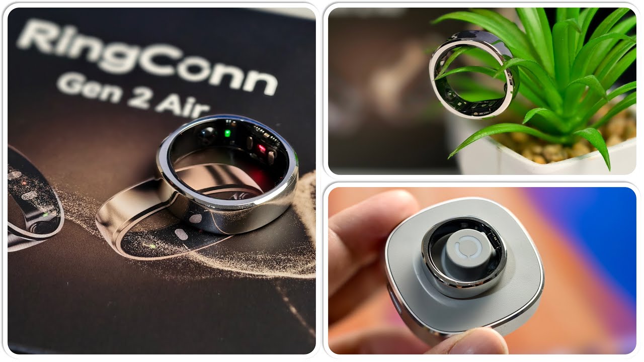 Ringcon Ringconn Gen 2 Air vs Gen 2 - Epic Smart Ring Showdown! - YouTube