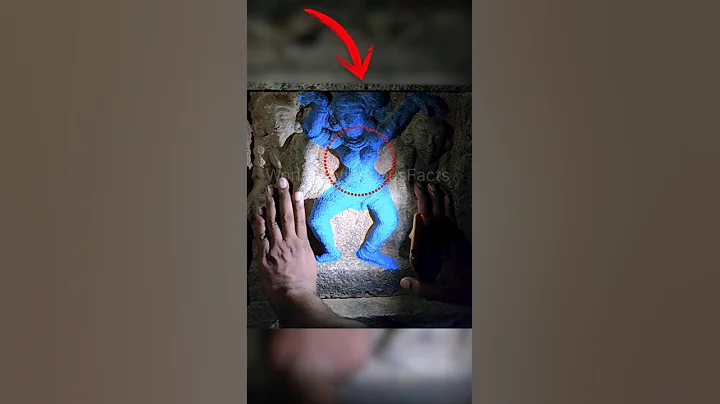 How is it possible?🤯😳 #shorts #illusion #ancient #temple #carving #india #ytshorts #3d #history #art