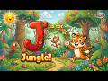 J is for Jungle | ABC Learning for Kids | Preschool Alphabet Story
