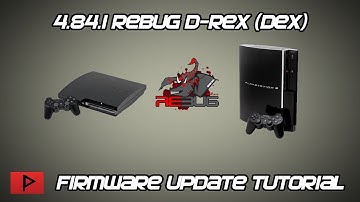 Firmware Update Tutorial - 4.84.1 Rebug D-REX (DEX) - 2019