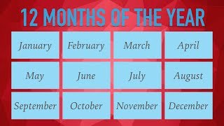 Months of the Year | 12 Months | Green Bean's Music by Green Bean's Music - Children's Channel 2,455 views 3 years ago 2 minutes, 21 seconds