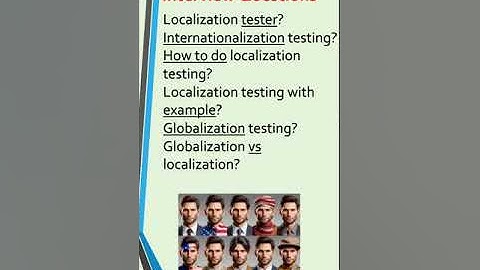 Localization Testing in Software Testing-Localization Testing using Selenium Webdriver-Localization